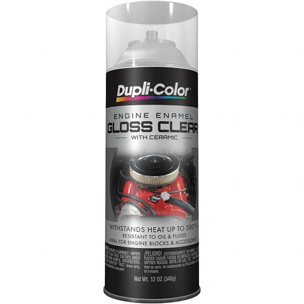 Krylon - 12 oz Clear Automotive Heat Resistant Paint - High Gloss Finish, Comes in Aerosol Can - Exact Tooling