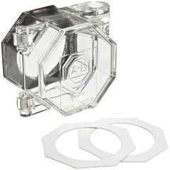 Brady - Pneumatic & Valve Lockouts Type: Push-Button & Rotary Switch Lockout Maximum Valve Handle Size (Inch): 1.200 - Exact Tooling
