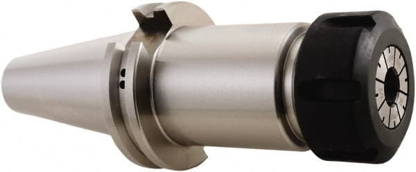 Techniks - 1/16" to 3/4" Capacity, 2.76" Projection, CAT40 Taper Shank, ER32 Collet Chuck - 5.44" OAL - Exact Tooling