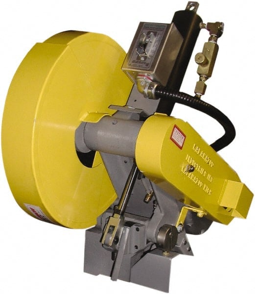 Kalamazoo - 14" Blade Diam, 1" Arbor Hole, Straight Dry Cut Chop & Cutoff Saw - 4,400 RPM, 5 hp, 220/440 Volts, 1 or 3 Phase - Exact Tooling