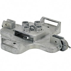 Vestil - Steel Portable Base Pipe Rail Fitting - Exact Tooling