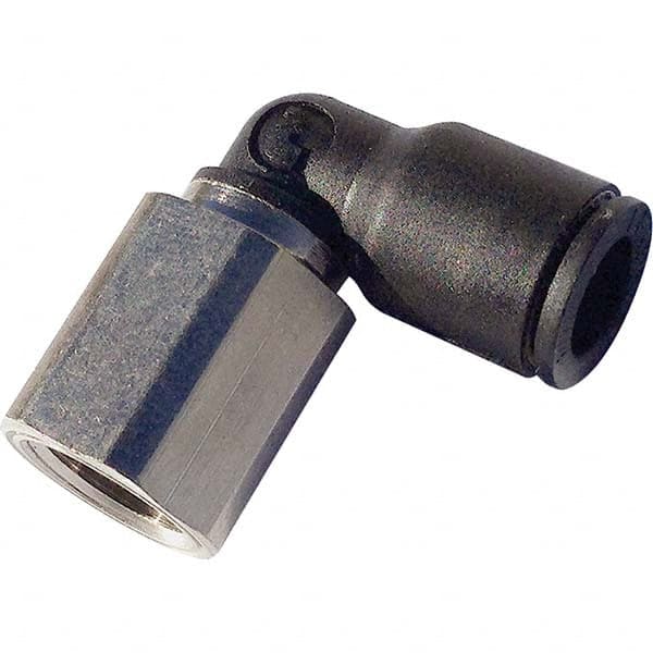 Legris - Plastic Push-To-Connect Tube Fittings Type: Female Elbow Tube Outside Diameter (mm): 10 - Exact Tooling