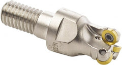 Seco - 15mm Cutting Diam, 2.5mm Max Depth of Cut, Modular Connection Indexable Copy End Mill - 4 Inserts, RDH.. 0501 Insert, R217.29 Toolholder, Through Coolant - Exact Tooling