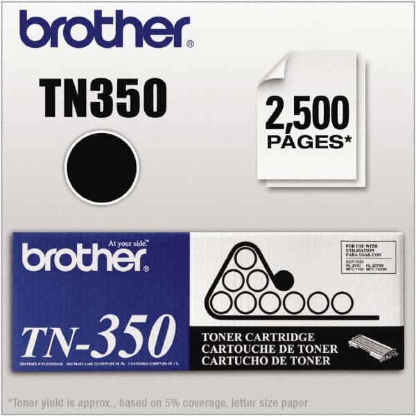 Brother - Black Toner Cartridge - Use with Brother DCP-7010, 7020, 7025, HL-2030, 2035, 2037, 2040, 2070N, intelliFax-2820, 2825, 2910, 2920, MFC-7220, 7225N, 7420, 7820N - Exact Tooling