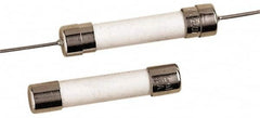 Ferraz Shawmut - 250 VAC, 0.1 Amp, Time Delay Miniature Ceramic Fuse - Clip Mount, 1-1/4" OAL, 1/4" Diam - Exact Tooling