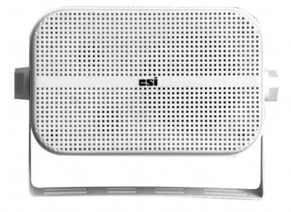 Speco - 65 Max Watt, Rectangular Plastic PA Speaker - Weather and Waterproof, 3-3/4 Inch Deep - Exact Tooling