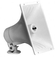 Speco - 40 Max Watt, Rectangular Plastic Standard Horn and Speaker - Weather and Waterproof, 9 Inch Deep - Exact Tooling