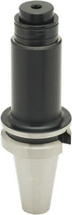 Parlec - 1-1/4" Diam Milling Machine Arbor - Stub Style, Taper Shank, 6.58" OAL, BT40 Taper - Exact Tooling