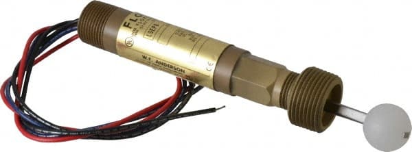Dwyer - 1" Thread, 1,000 Max psi, 220°F Max, Liquid Level Float - 0.9 Float SG, Stainless Steel Stem - Exact Tooling