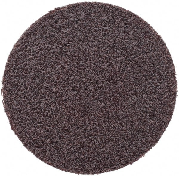 3M - 2" Disc Diam, 60 Grit, Aluminum Oxide Quick Change Disc - Type S Attaching System, Coated, Medium Grade, 25,000 RPM, 361F Series - Exact Tooling