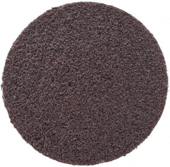 3M - 2" Disc Diam, 60 Grit, Aluminum Oxide Quick Change Disc - Type S Attaching System, Coated, Medium Grade, 25,000 RPM, 361F Series - Exact Tooling