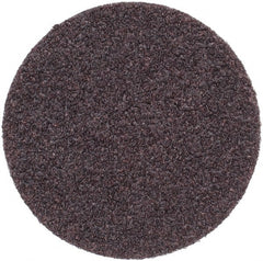 3M - 3" Disc Diam, 36 Grit, Aluminum Oxide Quick Change Disc - Type S Attaching System, Coated, Very Coarse Grade, 20,000 RPM, 361F Series - Exact Tooling