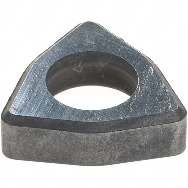 Made in USA - 3/8" Inscribed Circle, Trigon Shim for Indexables - 1/8" Thick, IWSN Shim Style, Negative Rake - Exact Tooling
