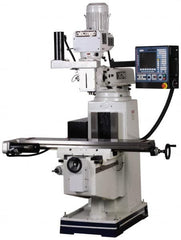 Vectrax - 54" Long x 10" Wide, 3 Phase Fagor 3 Axis 8055i CNC Milling Machine - Frequency Control, NT40 Taper, 5 hp - Exact Tooling