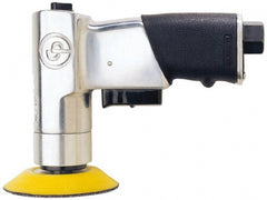 Chicago Pneumatic - 15,000 OPM, 21 CFM Air Consumption, Right Angle Air Orbital Sander - Round Pad, 1/4" Inlet - Exact Tooling