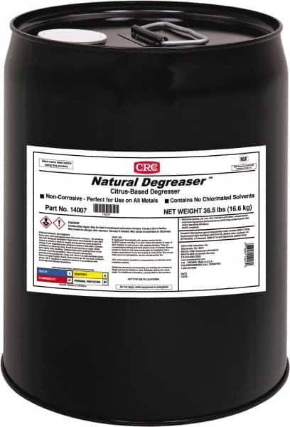 CRC - 5 Gal Bucket Cleaner/Degreaser - Liquid, Unscented - Exact Tooling