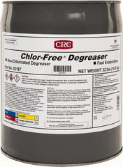 CRC - 5 Gal Bucket Cleaner/Degreaser - Liquid, Unscented - Exact Tooling
