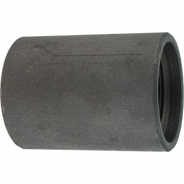 Made in USA - Size 1-1/4", Class 300, Steel Black Pipe Coupling - 300 psi, Threaded End Connection - Exact Tooling