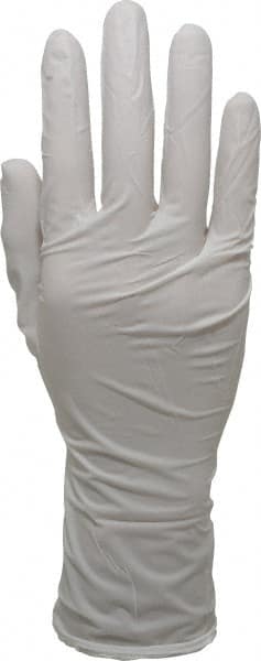 CleanTeam - Size L, 5 mil, Cleanroom Grade, Powder Free Nitrile Disposable Gloves - Exact Tooling