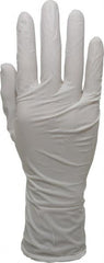 CleanTeam - Size L, 5 mil, Cleanroom Grade, Powder Free Nitrile Disposable Gloves - Exact Tooling