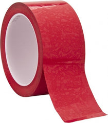 3M - 72 Yds. x 2", Red Polyester Film Tape - 850 Series, 1.9 mil Thick, 28 Lb./Inch Tensile Strength - Exact Tooling