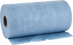 WypAll - X60 Dry Shop Towel/Industrial Wipes - Small Roll, 13-3/8" x 9-3/4" Sheet Size, Blue - Exact Tooling
