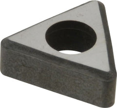 Made in USA - 3/8" Inscribed Circle, Triangle Interchangeable Head Shim for Indexables - Carbide, 3/16" Thick, ITSN Shim Style, Negative Rake - Exact Tooling