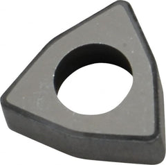 Made in USA - 1/2" Inscribed Circle, Trigon Shim for Indexables - Carbide, 3/16" Thick, IWSN Shim Style, Negative Rake - Exact Tooling
