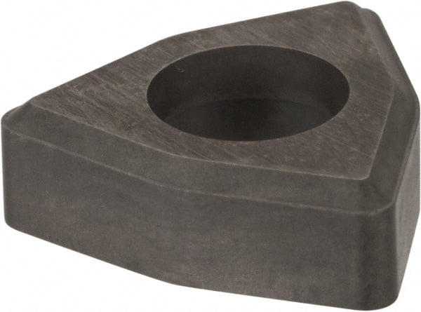 Made in USA - 1/2" Inscribed Circle, Trigon Shim for Indexables - Carbide, 3/16" Thick, IWSN Shim Style, Negative Rake - Exact Tooling