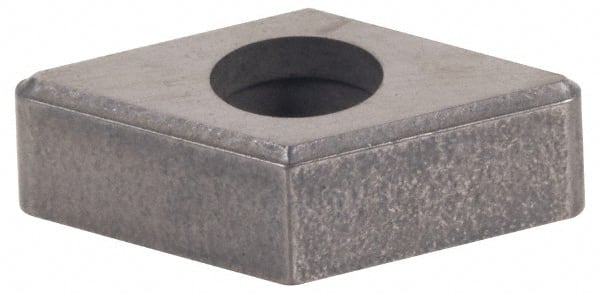 Made in USA - 1/2" Inscribed Circle, Diamond (Shape) Shim for Indexables - Carbide, 1/8" Thick, MDN Shim Style, Negative Rake - Exact Tooling