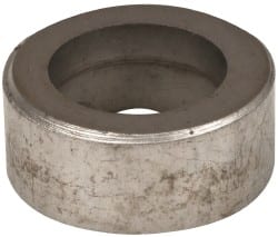 Made in USA - 1/2" Inscribed Circle, Round Shim for Indexables - Carbide, 3/16" Thick, RS Shim Style, Positive Rake - Exact Tooling