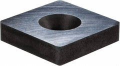 Made in USA - 3/4" Inscribed Circle, Square Shim for Indexables - Carbide, 3/16" Thick, SM Shim Style, Negative Rake - Exact Tooling