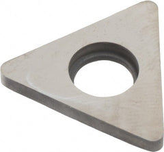 Made in USA - 5/8" Inscribed Circle, Triangle Shim for Indexables - Carbide, 1/8" Thick, STN Shim Style, Negative Rake - Exact Tooling