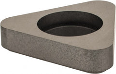 Made in USA - 5/8" Inscribed Circle, Triangle Shim for Indexables - Carbide, 3/16" Thick, TSN Shim Style, Negative Rake - Exact Tooling