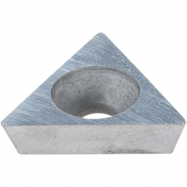Made in USA - 3/8" Inscribed Circle, Triangle Shim for Indexables - Carbide, 1/8" Thick, SM Shim Style, Positive Rake - Exact Tooling
