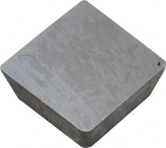 Made in USA - 1/2" Inscribed Circle, Square, CBSD Chipbreaker for Indexables - 0.094" Thick, 0.093" Effective Width, Carbide - Exact Tooling