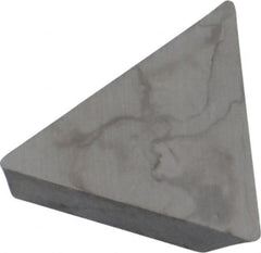 Made in USA - 3/8" Inscribed Circle, Triangle, CBT Chipbreaker for Indexables - 0.094" Thick, 0.129" Effective Width, Carbide - Exact Tooling