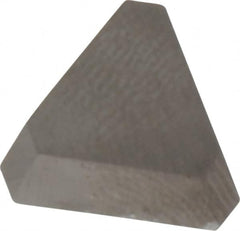 Made in USA - 3/8" Inscribed Circle, Triangle, CBT Chipbreaker for Indexables - 0.094" Thick, 0.081" Effective Width, Carbide - Exact Tooling
