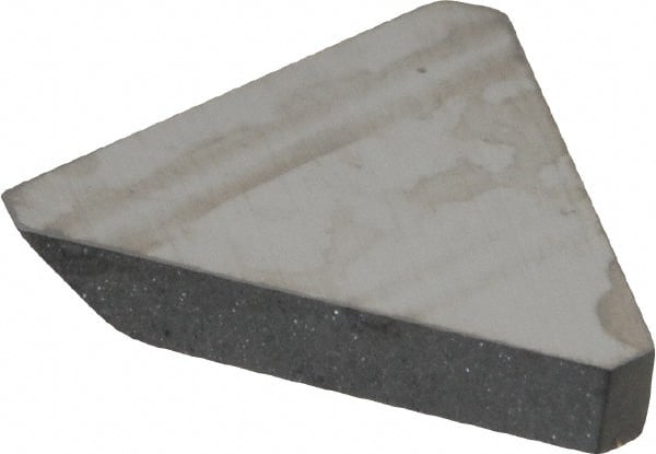 Made in USA - 1/2" Inscribed Circle, Triangle, CBT Chipbreaker for Indexables - 0.094" Thick, 0.156" Effective Width, Carbide - Exact Tooling