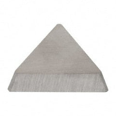 Made in USA - 1/2" Inscribed Circle, Triangle, T Chipbreaker for Indexables - Left Hand, Right Hand Cut, 0.094" Thick, 0.131" Effective Width, Carbide - Exact Tooling