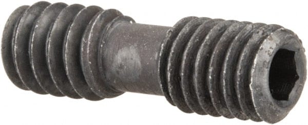 Made in USA - Hex Socket Differential Screw for Indexables - #10-24 (Right Hand) & #10-32 (Left Hand) Thread, Industry Std DLS-6, For Use with Clamps - Exact Tooling