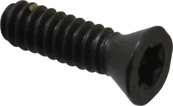 Made in USA - Torx Cap Screw for Indexables - #6-32 Thread, Industry Std SE-02-11, For Use with Inserts - Exact Tooling