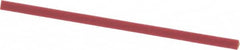Value Collection - Triangle, Synthetic Ruby, Midget Finishing Stick - 50mm Long x 2mm Wide, Fine Grade - Exact Tooling