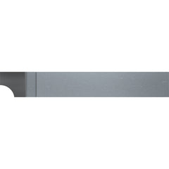 Micro 100 - Radius-Cutting Tool Bits; Tip Material: Brazed Solid Carbide ; Tool Bit Style: RAD ; Convex or Concave Bit: Concave ; Radius (Inch): 1/16 ; Shank Square Size (Inch): 3/8 ; Overall Length (Inch): 2-1/2 - Exact Tooling
