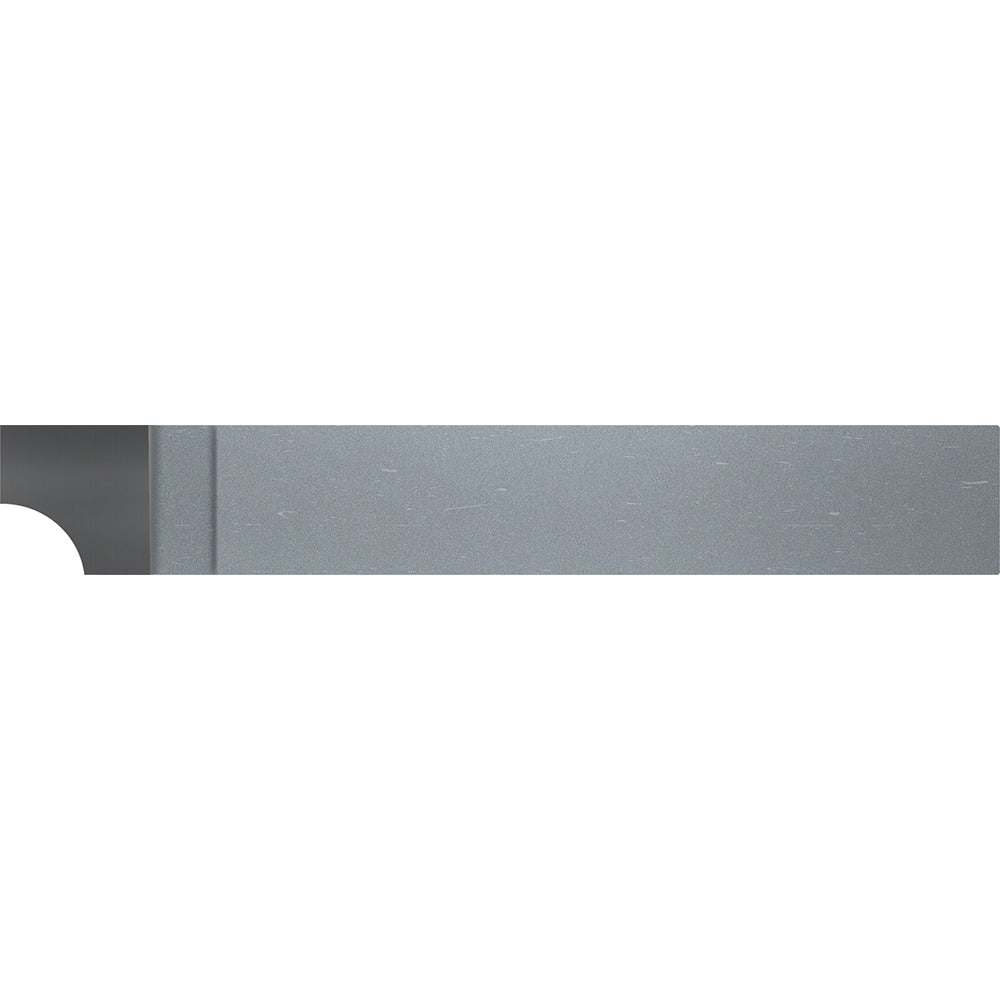 Micro 100 - Radius-Cutting Tool Bits; Tip Material: Brazed Solid Carbide ; Tool Bit Style: RAD ; Convex or Concave Bit: Concave ; Radius (Inch): 3/16 ; Shank Square Size (Inch): 3/8 ; Overall Length (Inch): 2-1/2 - Exact Tooling