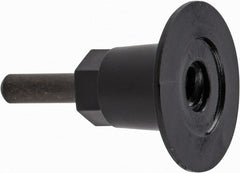 3M - 1-1/2" Diam Quick-Change Disc Backing Pad - 1/4" Shank Diam, 25,000 RPM, Roloc Compatible - Exact Tooling