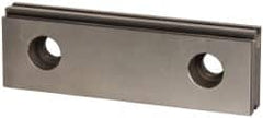 Kurt - 1 Piece Vise Jaw Plate - Steel, 5.969" Long, 0.735" Wide, 1.88" High - Exact Tooling