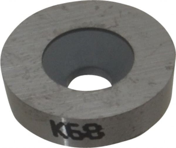 Kennametal - RD452 P Grade K68 Carbide Turning Insert - Uncoated, Round, 1/2" Inscr Circle, 17/64 Thick - Exact Tooling