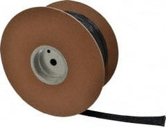 Techflex - Black Braided Expandable Cable Sleeve - 250' Coil Length, -103 to 257°F - Exact Tooling