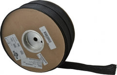 Techflex - Black Braided Expandable Cable Sleeve - 200' Coil Length, -103 to 257°F - Exact Tooling